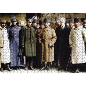 Cakapuzzle Mustafa Kemal Kurtuluş Savaşı 120 Parça Ahşap Puzzle
