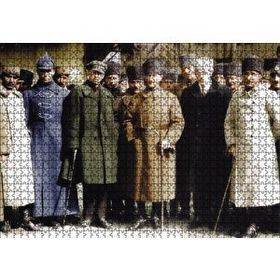 Cakapuzzle Mustafa Kemal Kurtuluş Savaşı 120 Parça Ahşap Puzzle