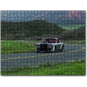 Cakapuzzle Mustang Fastback Yollarda Görseli Mdf 120 Parça Puzzle