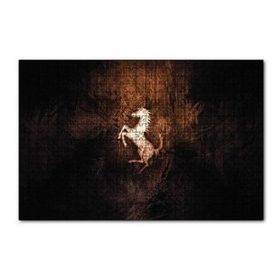Cakapuzzle Mustang Logo 120 Parça Ahşap Puzzle