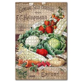 Cakapuzzle Mutfak Için Retro Tarz Görsel 1000 Parça Puzzle