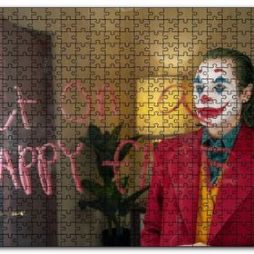Cakapuzzle Mutlu Bir Yüz Takın Ayna Yazısı Joker Mdf 1000 Parça Puzzle
