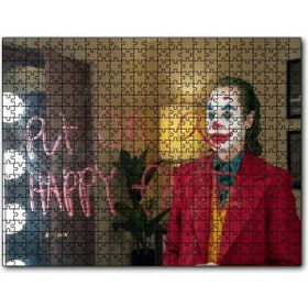 Cakapuzzle Mutlu Bir Yüz Takın Ayna Yazısı Joker Mdf 120 Parça Puzzle