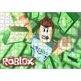 Cakapuzzle Mutlu Röblox Görseli 120 Parça Ahşap Puzzle