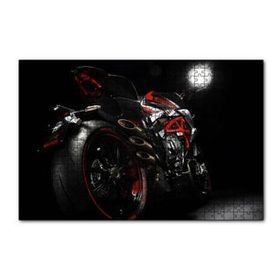 Cakapuzzle MV Agusta Brutale 800 RR Arka Görünüş 120 Parça Ahşap Puzzle
