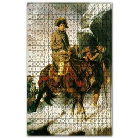 Cakapuzzle Napoleon Bonaparte Askerleri Kayalıklarda Ahşap 255 Parça Puzzle