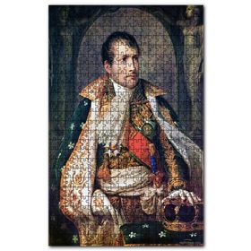 Cakapuzzle Napoleon Bonaparte Tahtta Tacı Ahşap 1000 Parça Puzzle