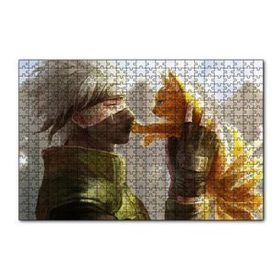 Cakapuzzle Naruto Anime Kedi Görseli 120 Parça Ahşap Puzzle