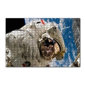 Cakapuzzle Nasa Astronotu Dünya Manzarası 120 Parça Ahşap Puzzle