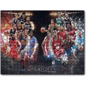 Cakapuzzle Nba Playofflar 16 Takım Mdf 1000 Parça Puzzle