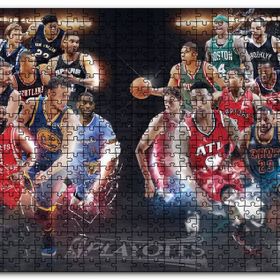 Cakapuzzle Nba Playofflar 16 Takım Mdf 500 Parça Puzzle