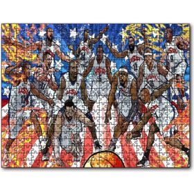 Cakapuzzle Nba Rüya Takımı Çizim Mdf 120 Parça Puzzle