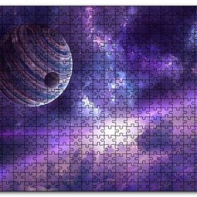 Cakapuzzle Nebulalar Gezegenler ve Galaksiler Mdf 1000 Parça Puzzle