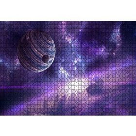 Cakapuzzle Nebulalar Gezegenler ve Galaksiler Mdf 1000 Parça Puzzle