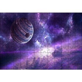 Cakapuzzle Nebulalar Gezegenler ve Galaksiler Mdf 120 Parça Puzzle