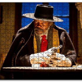 Cakapuzzle Nefret Sekizlisi Samuel L Jackson Mdf 500 Parça Puzzle