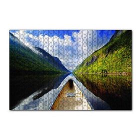 Cakapuzzle Nehirde Tekne 120 Parça Ahşap Puzzle