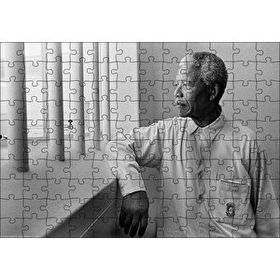 Cakapuzzle Nelson Mandela Parmaklıklar Ardında 120 Parça Ahşap Puzzle