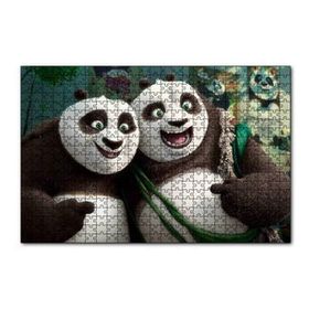 Cakapuzzle Neşeli Kung Fu Panda 3 120 Parça Ahşap Puzzle