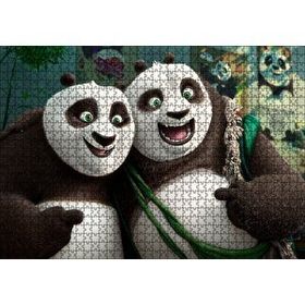 Cakapuzzle Neşeli Kung Fu Panda 3 120 Parça Ahşap Puzzle