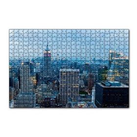 Cakapuzzle New York Havalı Binalar 120 Parça Ahşap Puzzle