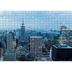 Cakapuzzle New York Havalı Binalar 120 Parça Ahşap Puzzle