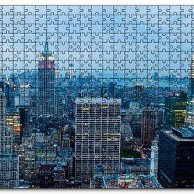 Cakapuzzle New York Havalı Binalar Mdf 500 Parça Puzzle