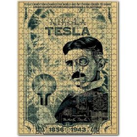 Cakapuzzle Nikola Tesla Baskılı Görsel 1000 Parça Puzzle