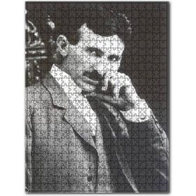 Cakapuzzle Nikola Tesla Koltukta Oturur Durumda Portresi 120 Parça Puzzle