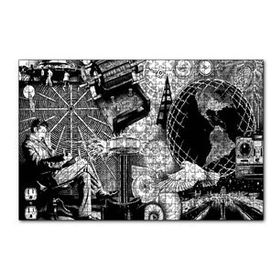 Cakapuzzle Nikola Tesla ve Bilim Ürünü Görseller 255 Parça Puzzle