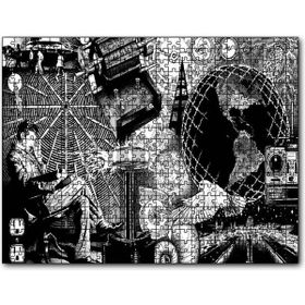 Cakapuzzle Nikola Tesla ve Bilim Ürünü Görseller Mdf 1000 Parça Puzzle