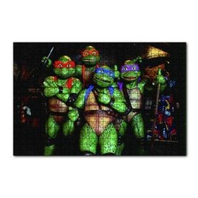 Cakapuzzle Ninca Kaplumbağaları 120 Parça Ahşap Puzzle