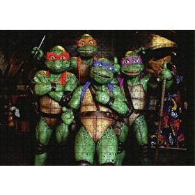 Cakapuzzle Ninca Kaplumbağaları Ahşap 500 Parça Puzzle