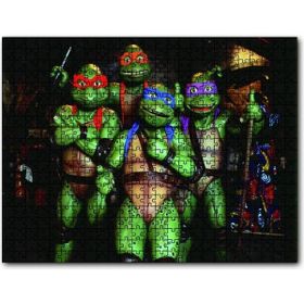 Cakapuzzle Ninca Kaplumbağaları Mdf 120 Parça Puzzle