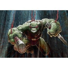 Cakapuzzle Ninja Kaplumbağa Raphael Görsel 120 Parça Ahşap Puzzle