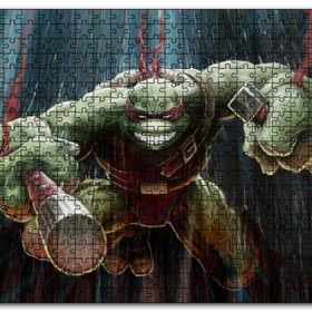 Cakapuzzle Ninja Kaplumbağa Raphael Görsel Mdf 120 Parça Puzzle