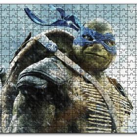 Cakapuzzle Ninja Kaplumbağalar Leonardo Mdf 500 Parça Puzzle