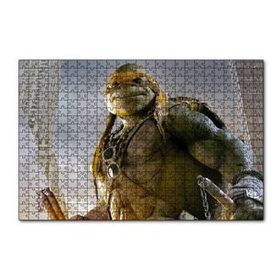 Cakapuzzle Ninja Kaplumbağalar Michalengelo 120 Parça Ahşap Puzzle