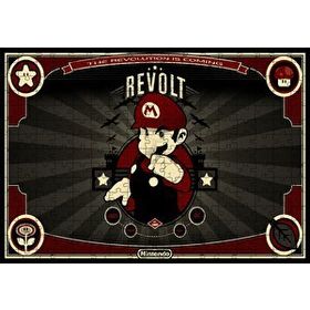 Cakapuzzle Nintendo Mario Bros Revolt 120 Parça Ahşap Puzzle