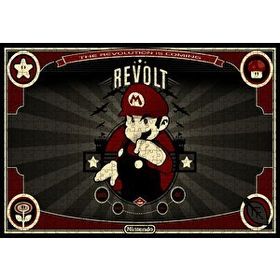 Cakapuzzle Nintendo Mario Bros Revolt 120 Parça Ahşap Puzzle