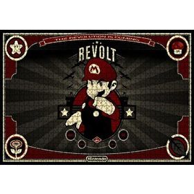 Cakapuzzle Nintendo Mario Bros Revolt 120 Parça Ahşap Puzzle
