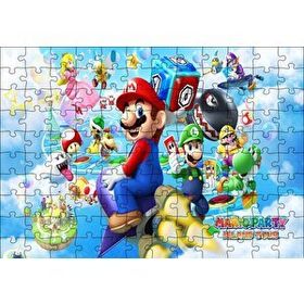 Cakapuzzle Nintendo Mario Party Island Tour Mdf 120 Parça Puzzle