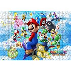 Cakapuzzle Nintendo Mario Party Island Tour Mdf 500 Parça Puzzle