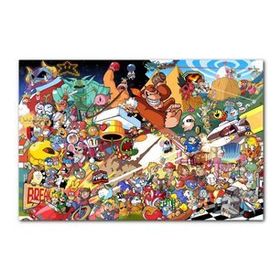 Cakapuzzle Nintendo Wii Tüm Karakterler Kompozisyon 255 Parça Puzzle