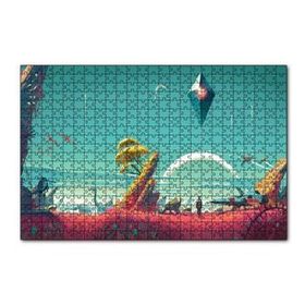 Cakapuzzle No Mans Sky Medeniyet Kompozisyon 120 Parça Ahşap Puzzle