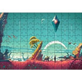 Cakapuzzle No Mans Sky Medeniyet Kompozisyon 120 Parça Ahşap Puzzle