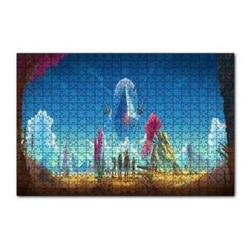 Cakapuzzle No Mans Sky Panoramik İllüstrasyon 120 Parça Ahşap Puzzle