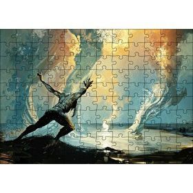 Cakapuzzle Norrath İntikamcı Tanrıların Efsaneleri Görseli 120 Parça Ahşap Puzzle