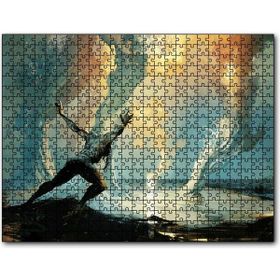 Cakapuzzle Norrath İntikamcı Tanrıların Efsaneleri Görseli Mdf 120 Parça Puzzle