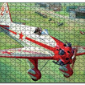 Cakapuzzle Nostaljik Boyama Savaş Uçağı Mdf 500 Parça Puzzle
